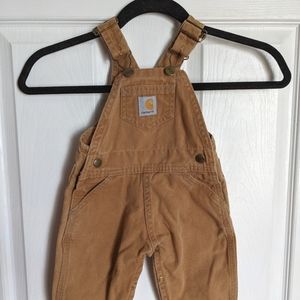 Tan Denim Carhartt Overalls | 6 month old